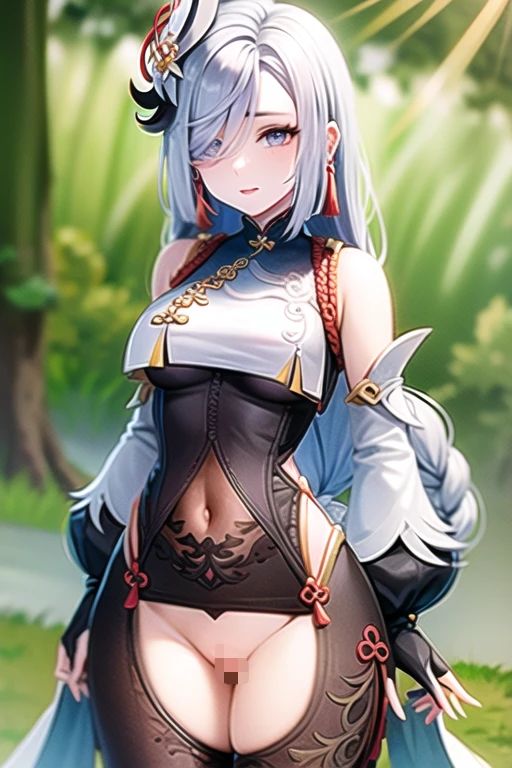 [Stable Diffusion] Genshin Impact - Shenhe R18 [Ilustrasi]