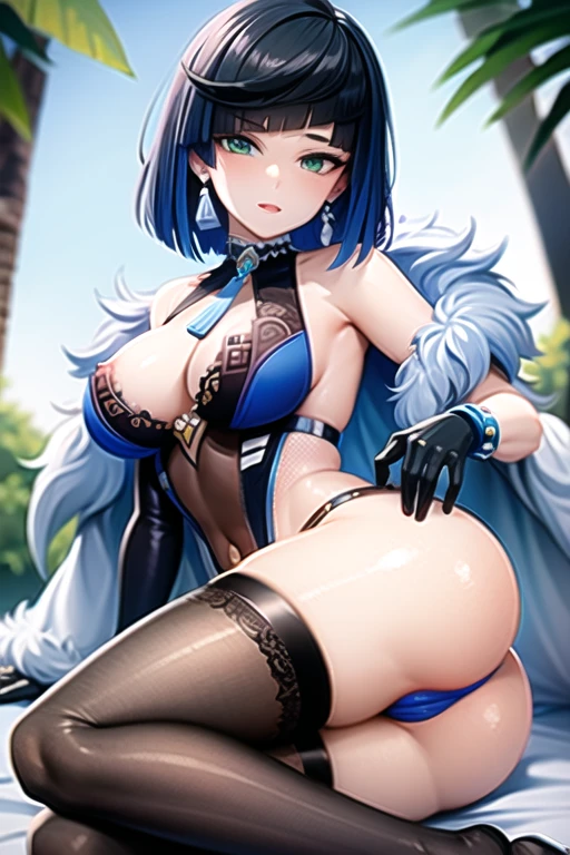 [Stable Diffusion] 원신 - 야란 R18 [일러스트레이션]
