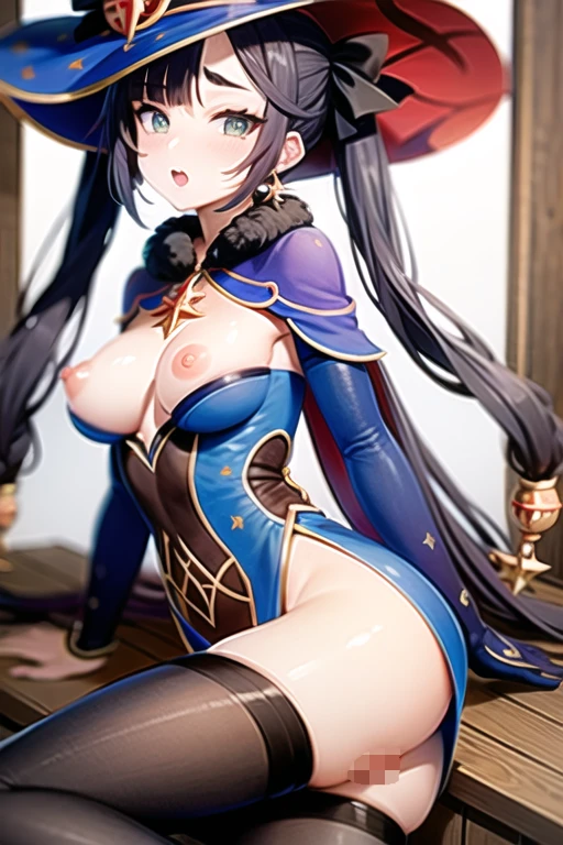 [Stable Diffusion] Бог Истоков - Мона R18 [Иллюстрация]