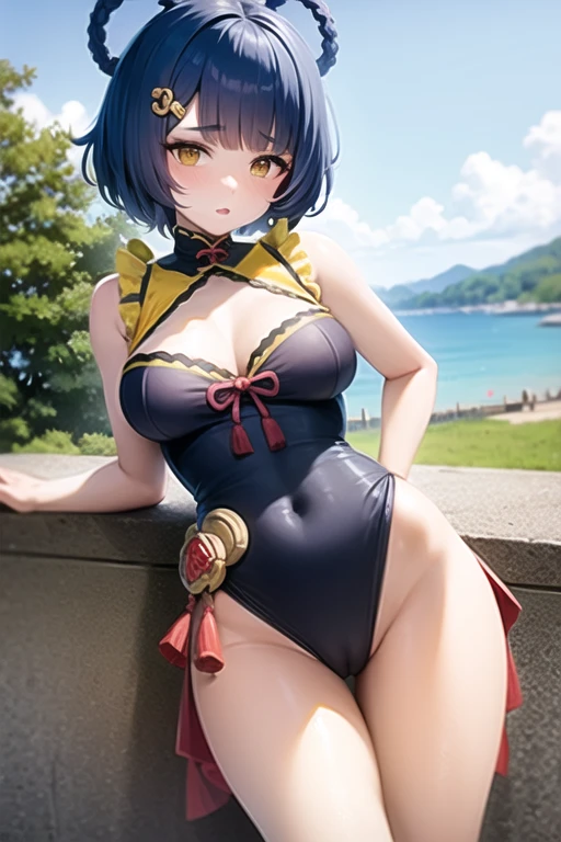 [Stable Diffusion] Genshin Impact - Xiangling R18 [Ilustrasi]