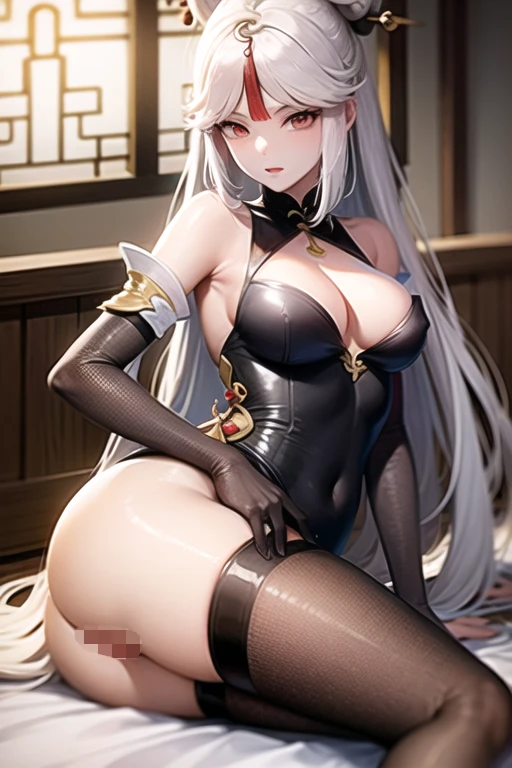 [Stable Diffusion] Genshin Impact - Ningguang R18 [Ilustrasi]