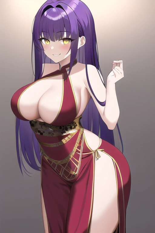 [NovelAI] Dancer Tall Straight hair Small breasts Laughing [Illustration]