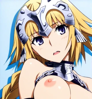 [Stable Diffusion] Mouth open, Illustration style, Looking at Viewer, Long hair, Breasts [Illustration]